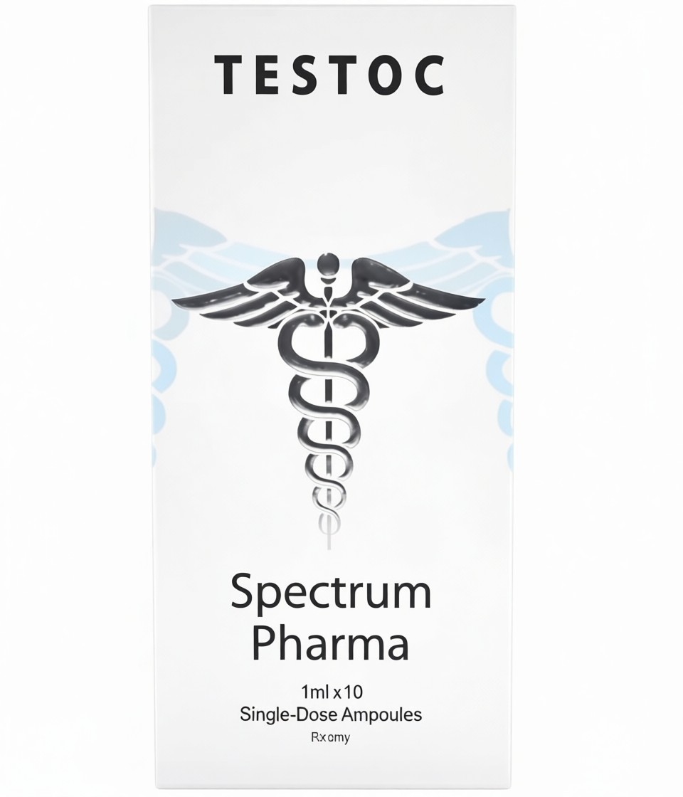 SPECTRUM TESTOC 200mg/ml - ЦЕНА ЗА 10 АМПУЛ